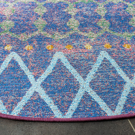 Safavieh Summer Smr452M Blue/Light Blue Rugs.