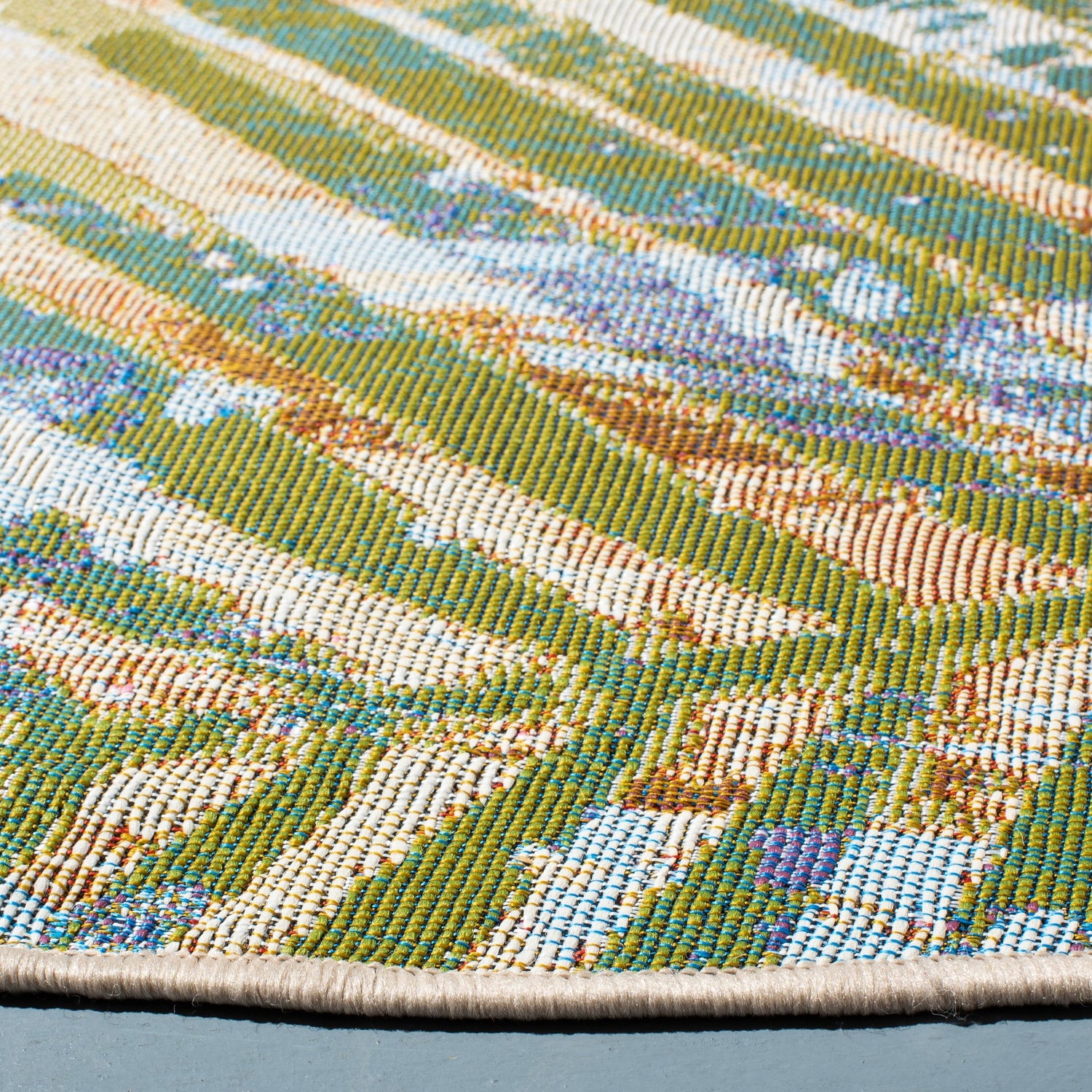 Safavieh Summer Smr487M Blue/Beige Rugs.