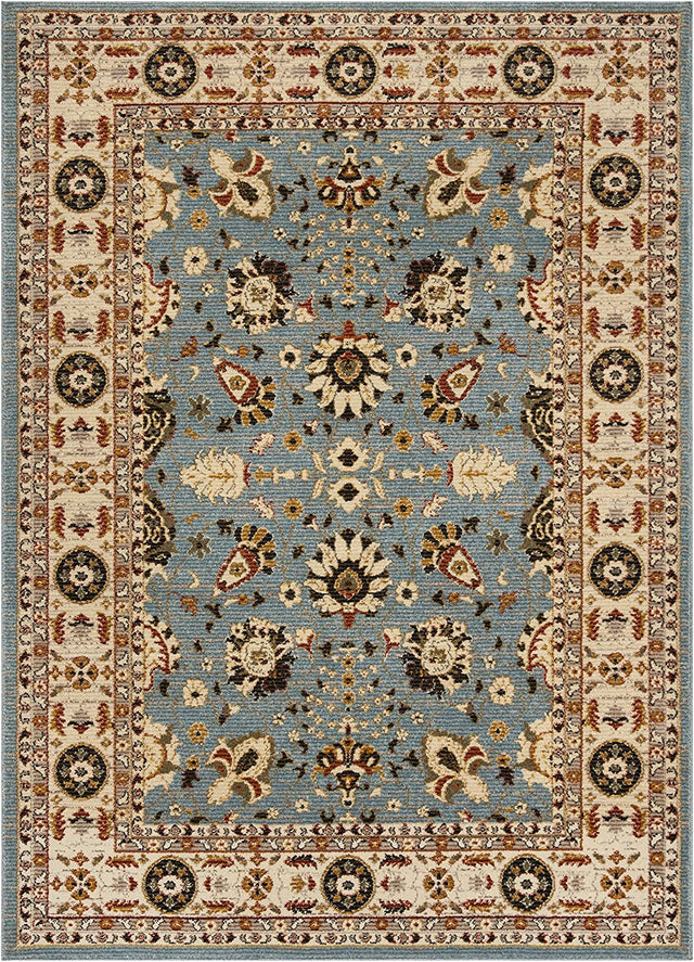 Safavieh Summit Smt418M Blue/Creme Rug.
