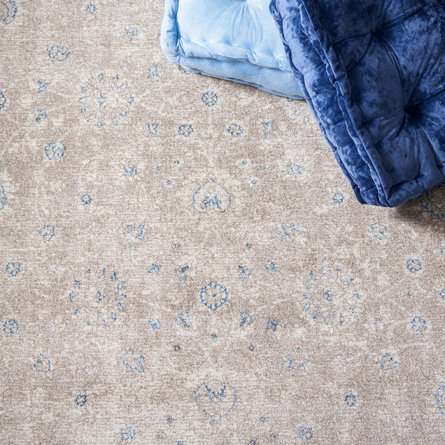 Safavieh Sofia Sof330A Tan/Blue Rugs.