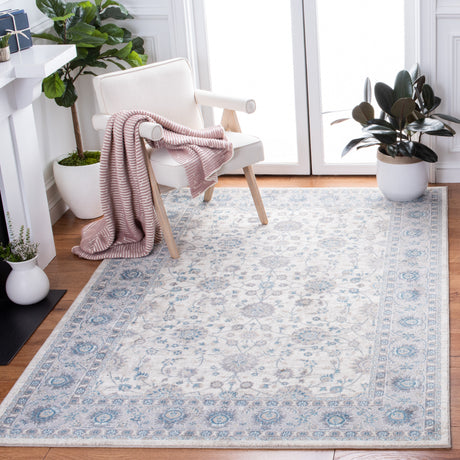 Safavieh Sofia Sof330C Ivory/Blue Rugs.