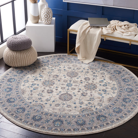 Safavieh Sofia Sof330C Ivory/Blue Rugs.