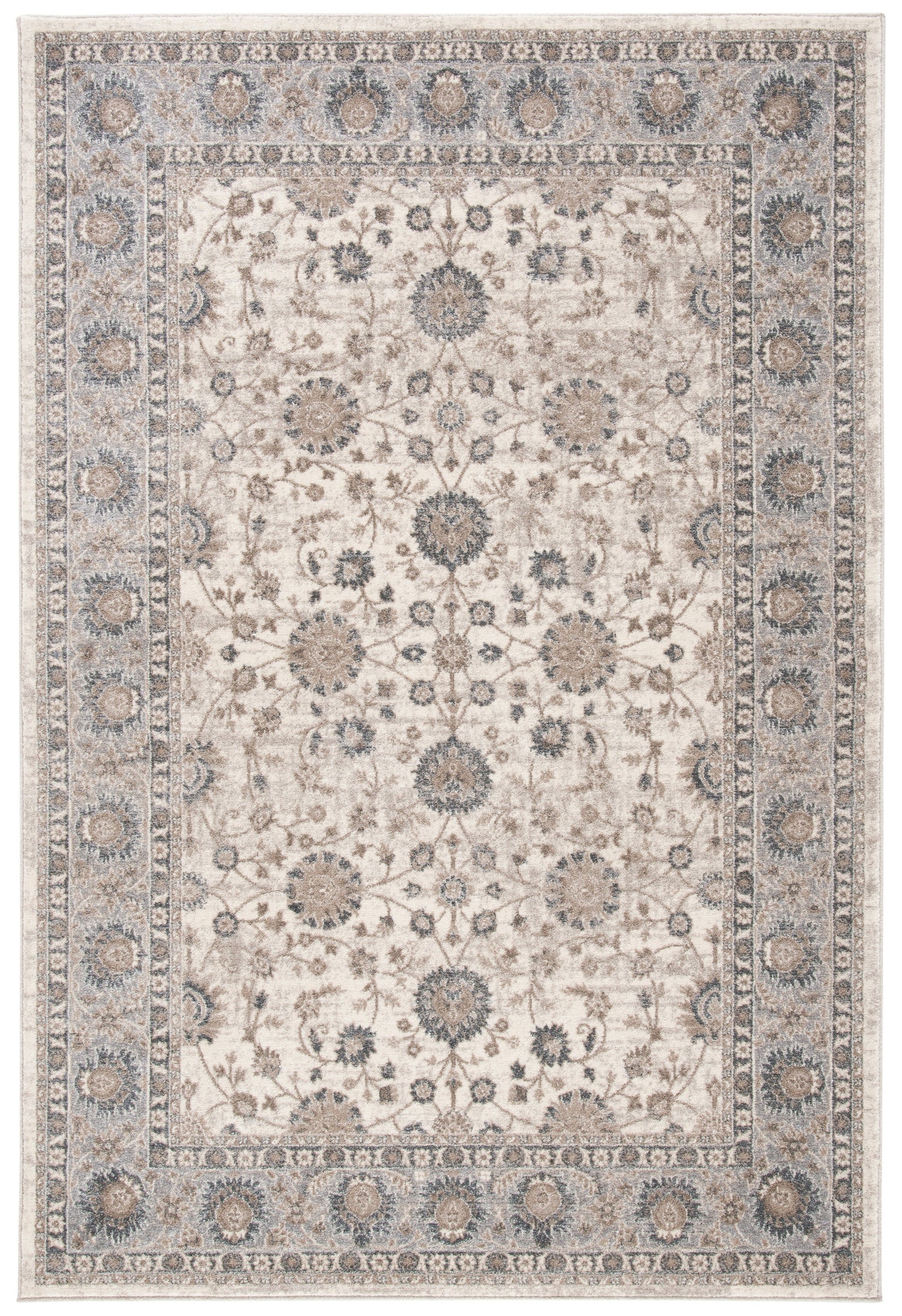 Safavieh Sofia Sof330D Ivory/Grey Rugs.