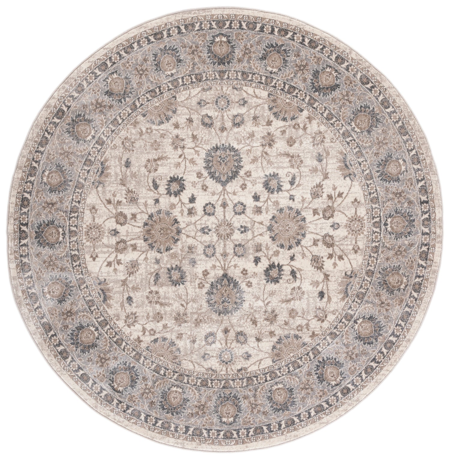 Safavieh Sofia Sof330D Ivory/Grey Rugs.