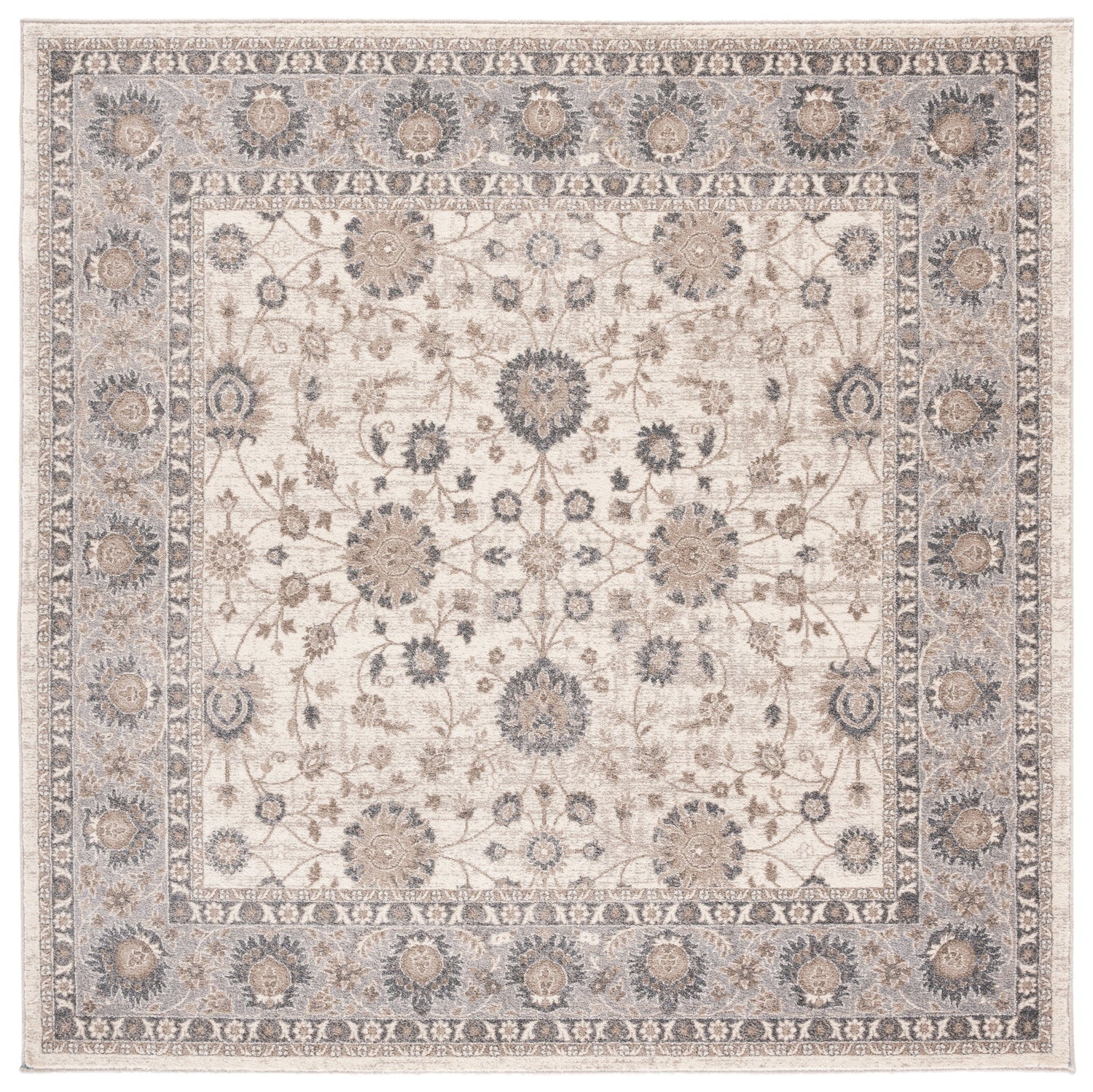 Safavieh Sofia Sof330D Ivory/Grey Rugs.