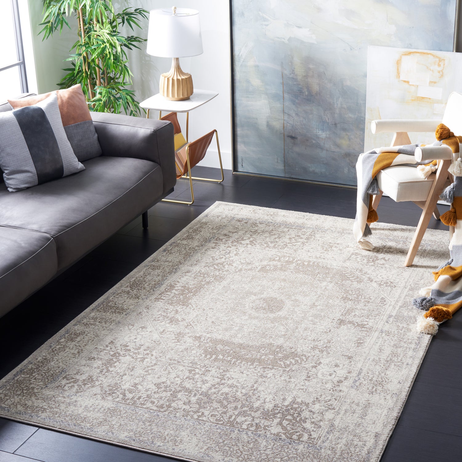 Safavieh Sofia Sof365B Ivory/Beige Rugs.