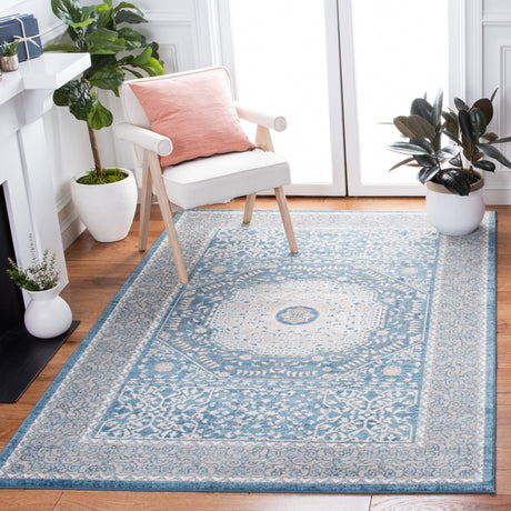 Safavieh Sofia Sof365M Blue/Beige Rugs.