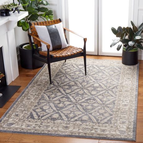 Safavieh Sofia Sof378F Dark Grey/Beige Rugs.