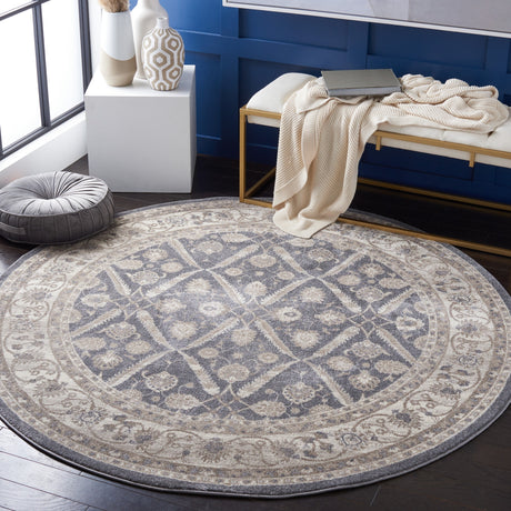 Safavieh Sofia Sof378F Dark Grey/Beige Rugs.