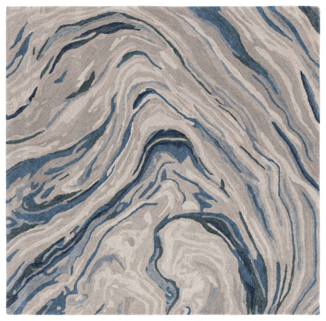 Safavieh Soho Soh675M Blue/Beige Rug.