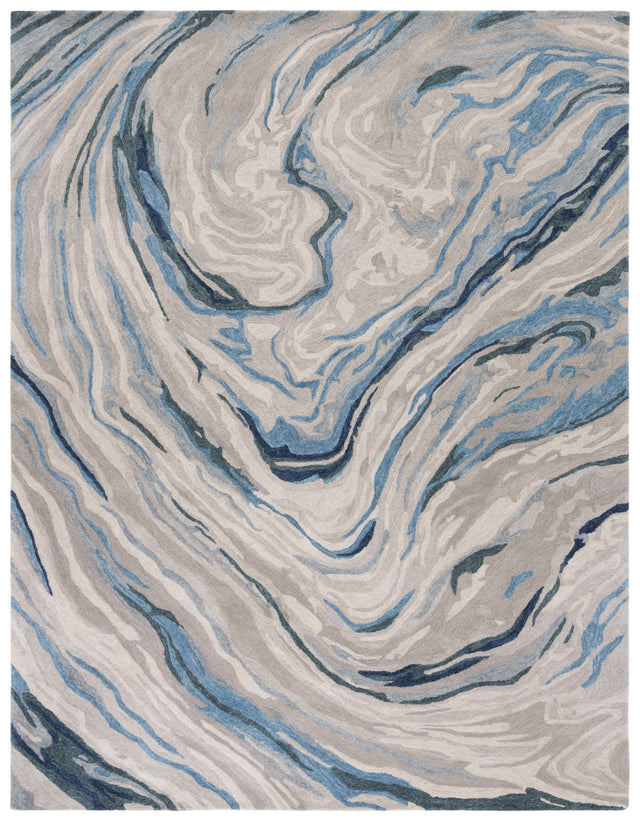 Safavieh Soho Soh675M Blue/Beige Rug.