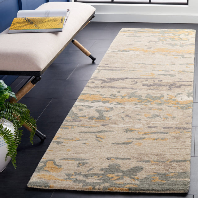 Safavieh Soho Soh676B Beige/Grey Rug.