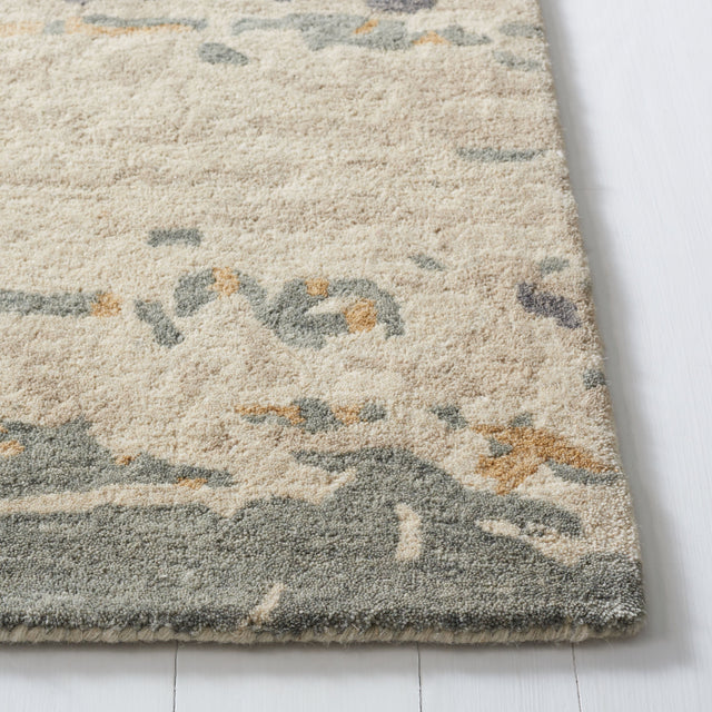 Safavieh Soho Soh676B Beige/Grey Rug.