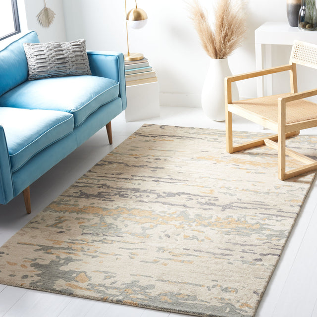 Safavieh Soho Soh676B Beige/Grey Rug.