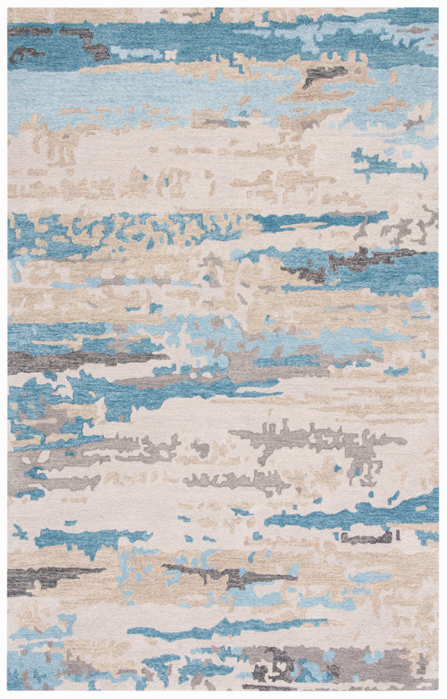 Safavieh Soho Soh677B Beige/Blue Rug.