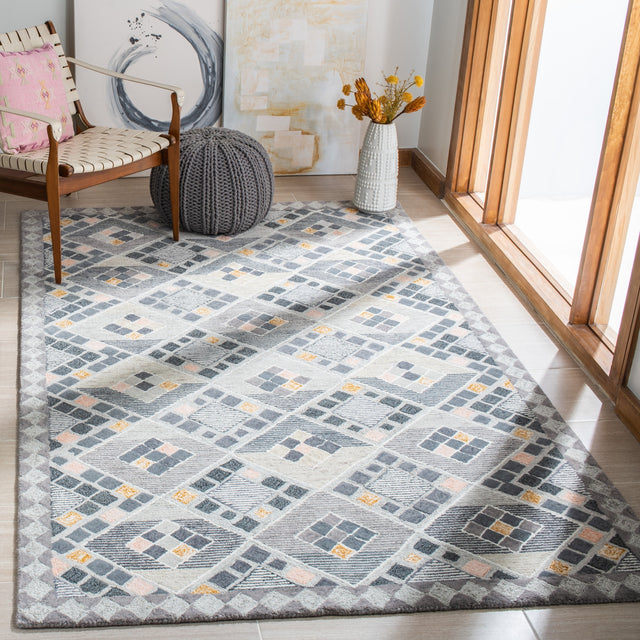 Safavieh Soho Soh876F Grey/Gold Rugs.