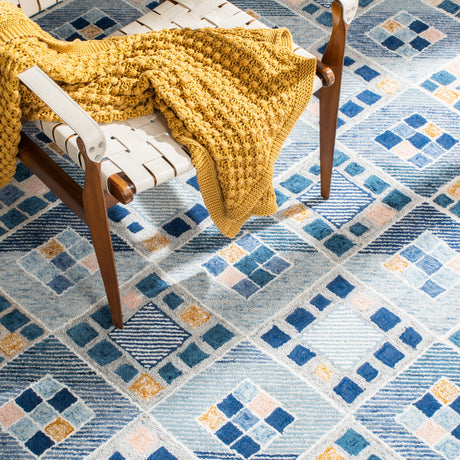 Safavieh Soho Soh876N Navy/Blue Rugs.