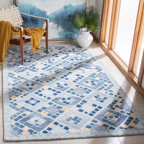 Safavieh Soho Soh876N Navy/Blue Rugs.