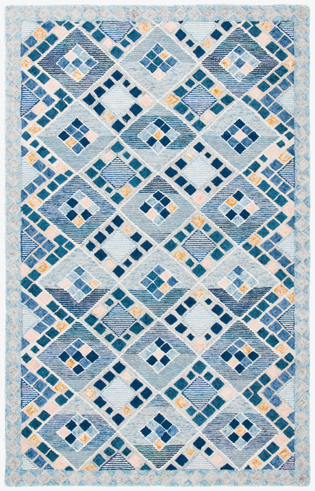 Safavieh Soho Soh876N Navy/Blue Rugs.