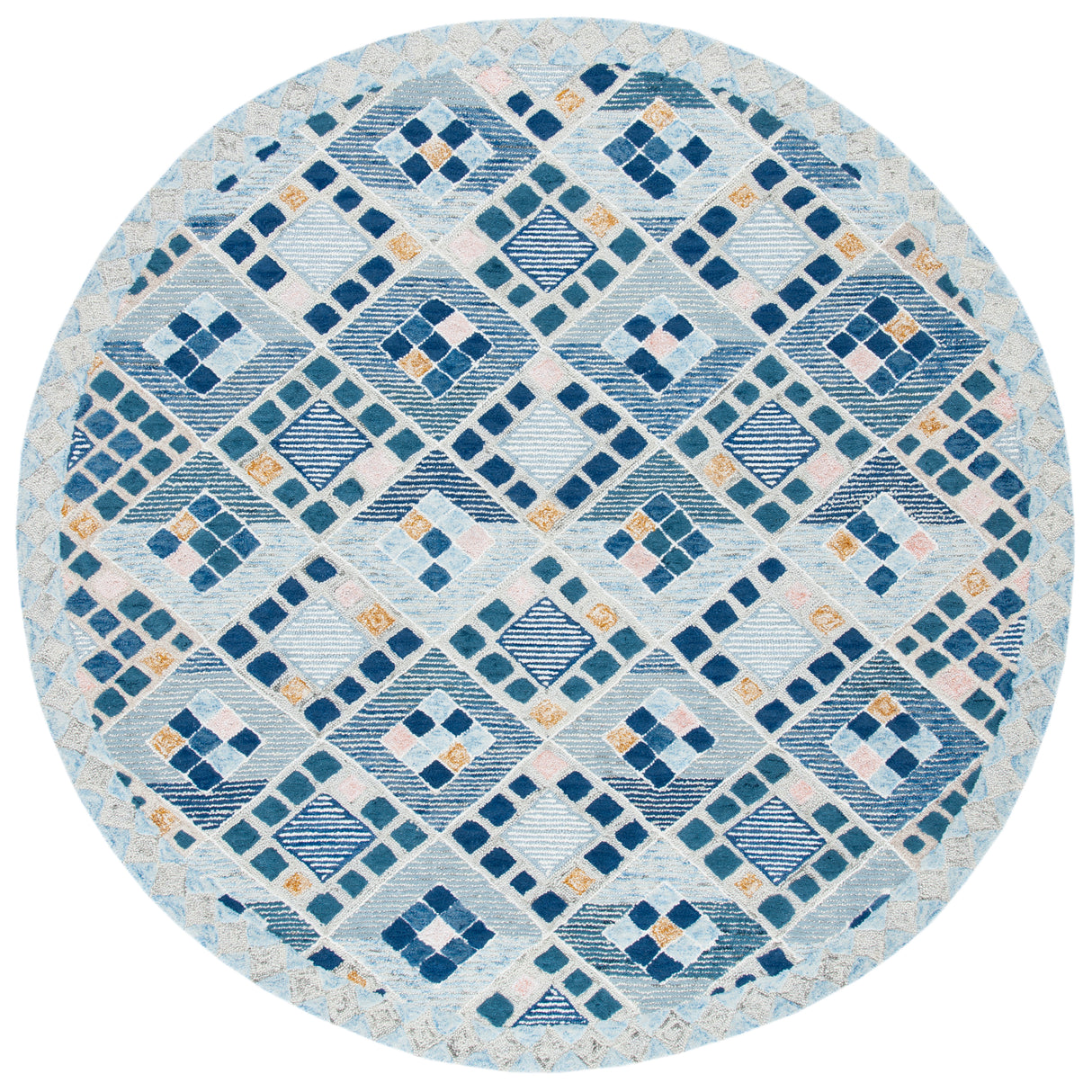 Safavieh Soho Soh876N Navy/Blue Rugs.