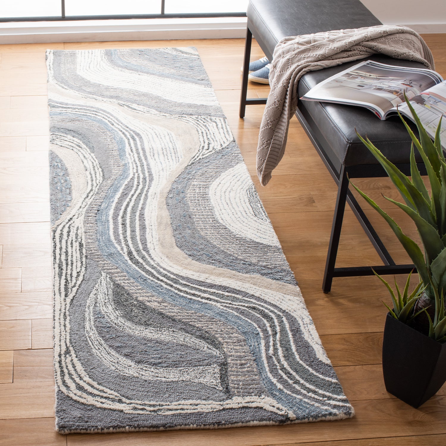 Safavieh Soho Soh879F Grey/Ivory Rugs.