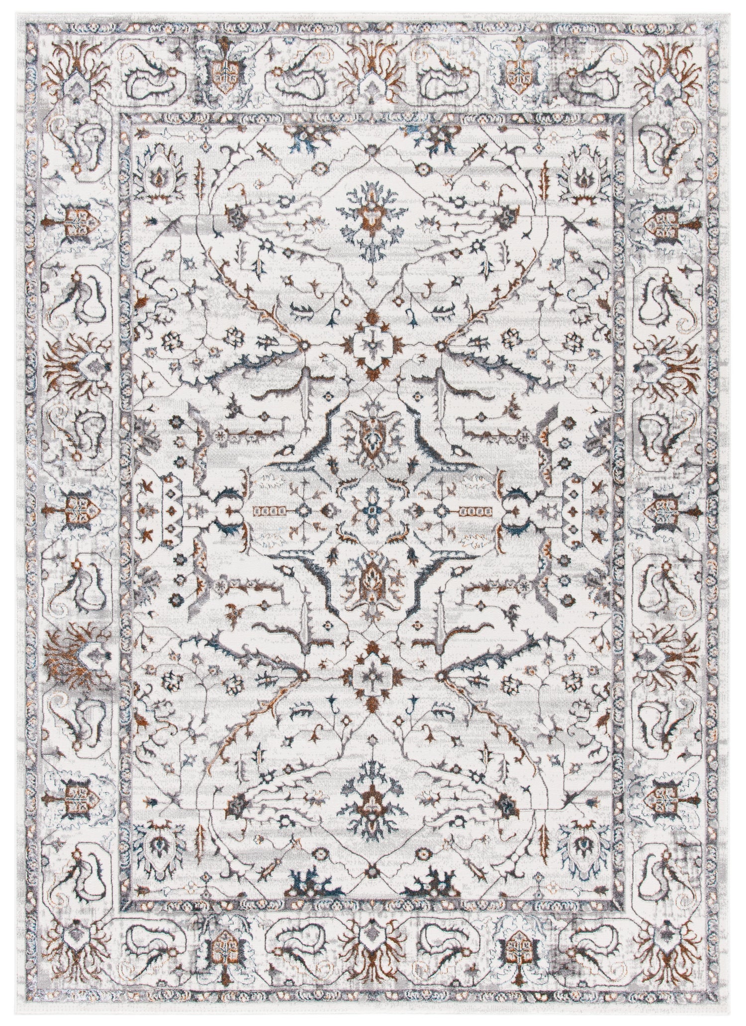 Safavieh Sonoma Son350A Ivory/Grey Rugs.