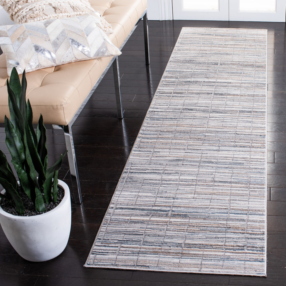 Safavieh Sonoma Son354F Grey/Ivory Rugs.