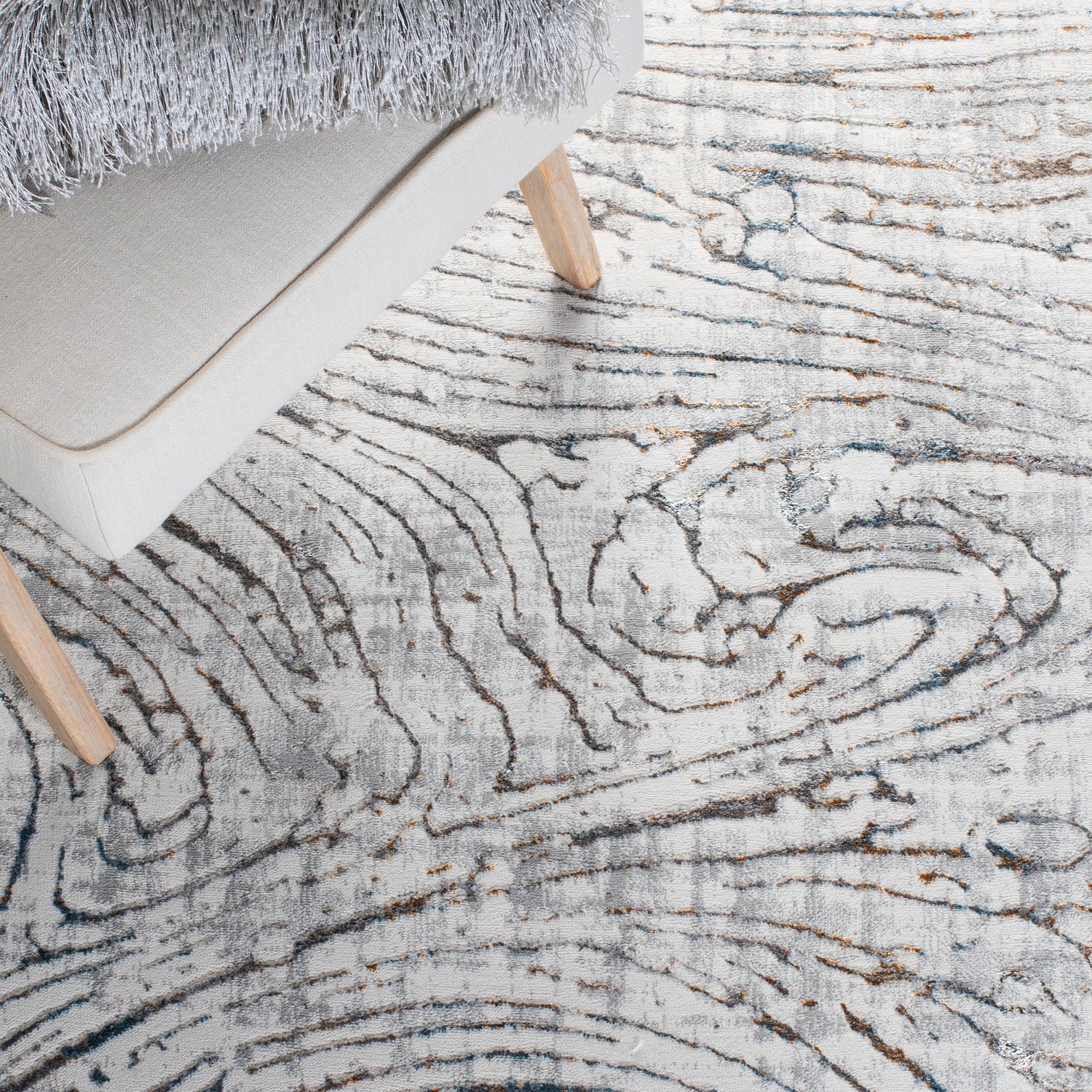 Safavieh Sonoma Son355A Ivory/Grey Rugs.
