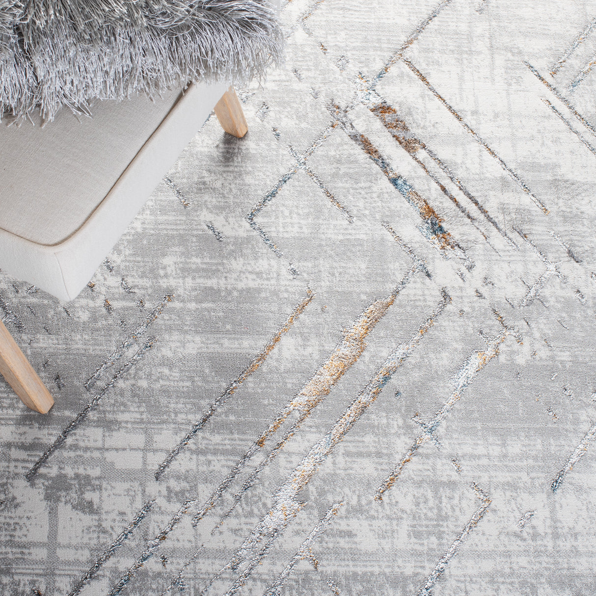 Safavieh Sonoma Son376A Ivory/Grey Rugs.