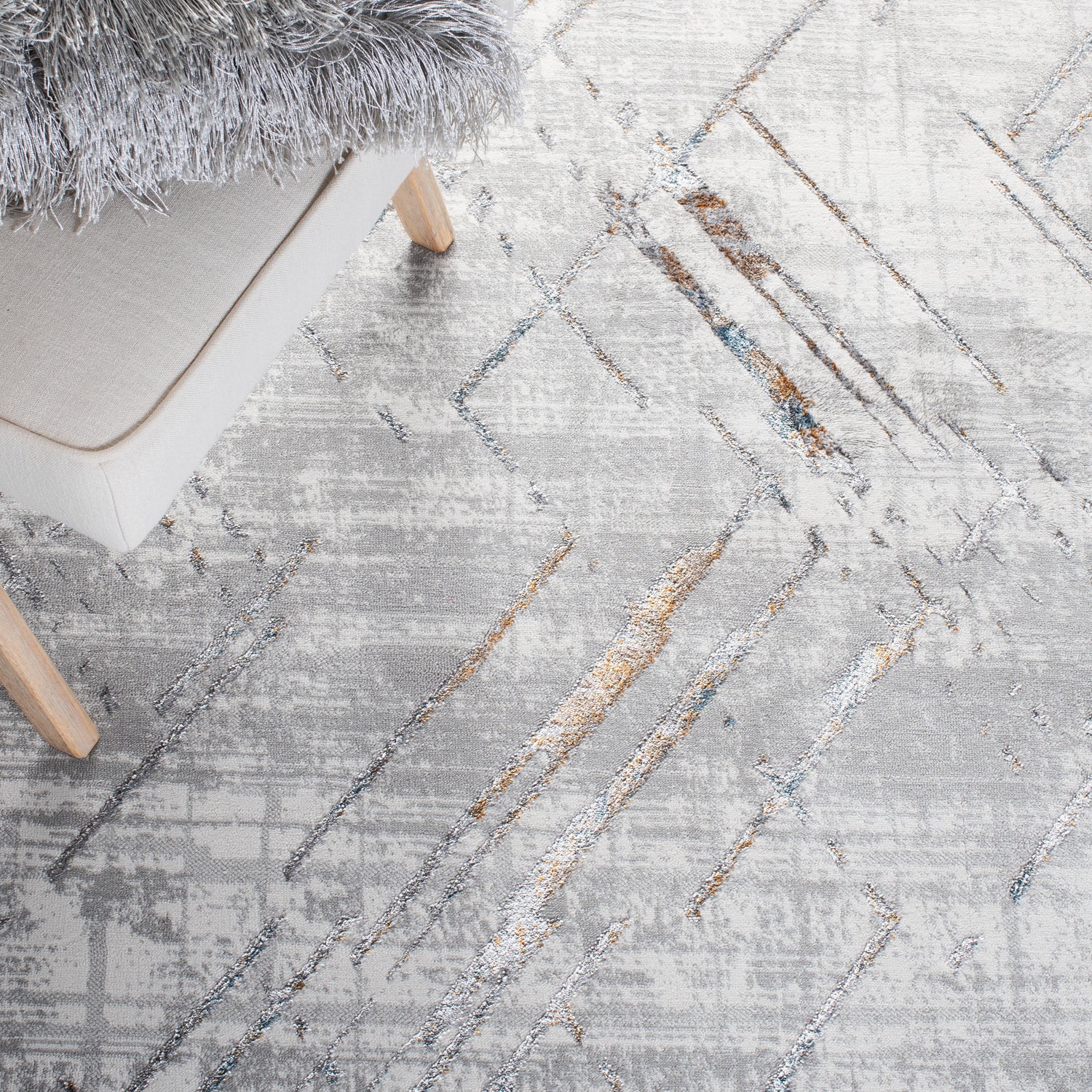 Safavieh Sonoma Son376A Ivory/Grey Rugs.