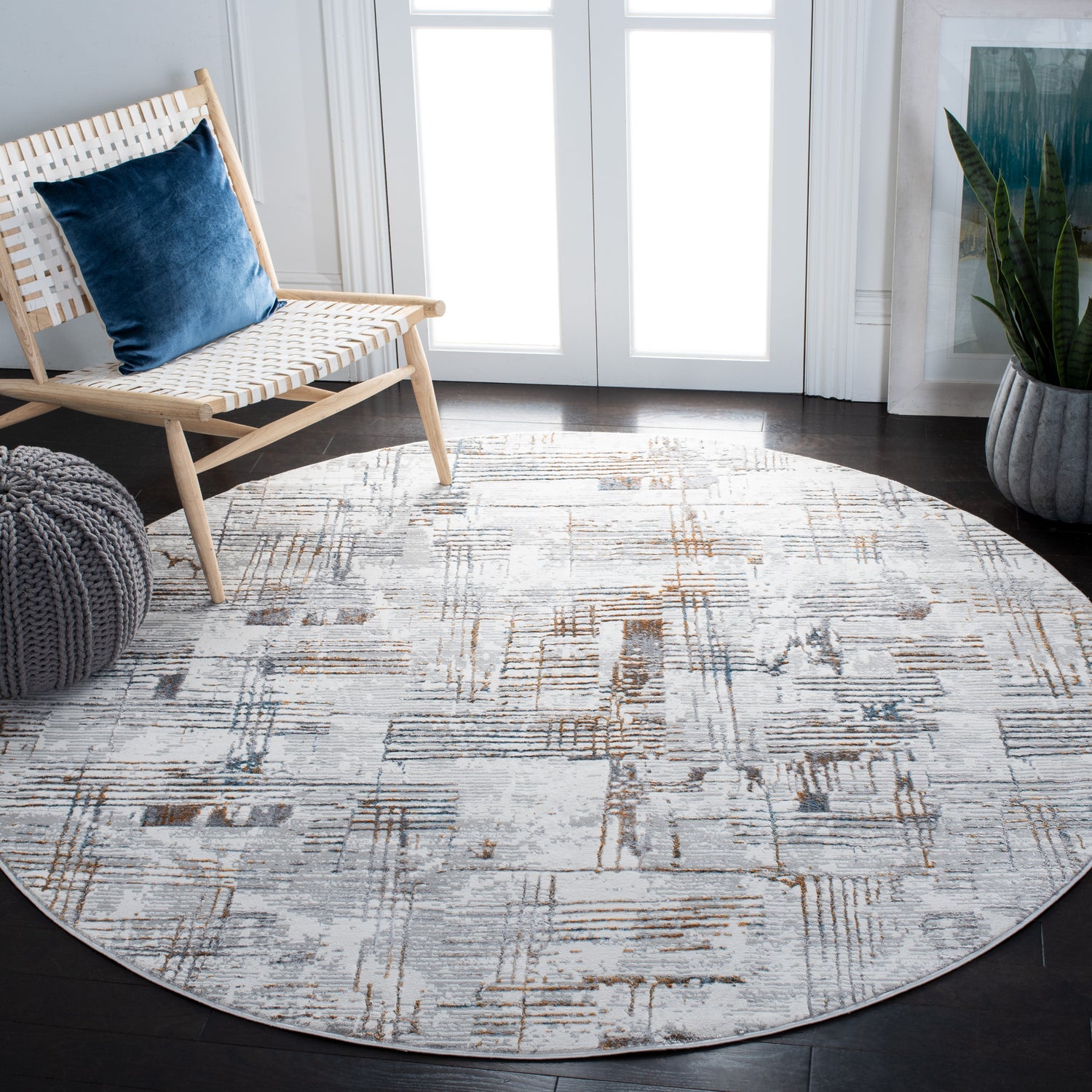 Safavieh Sonoma Son379F Grey/Ivory Rugs.