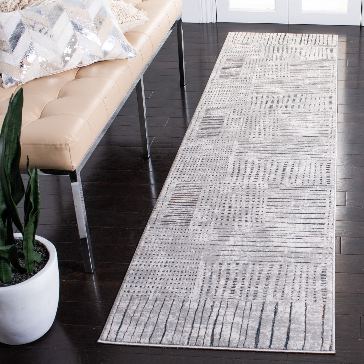 Safavieh Sonoma Son393F Grey/Ivory Rugs.
