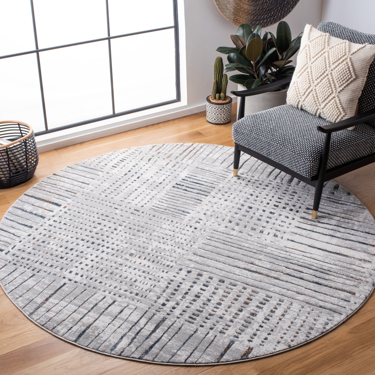 Safavieh Sonoma Son393F Grey/Ivory Rugs.
