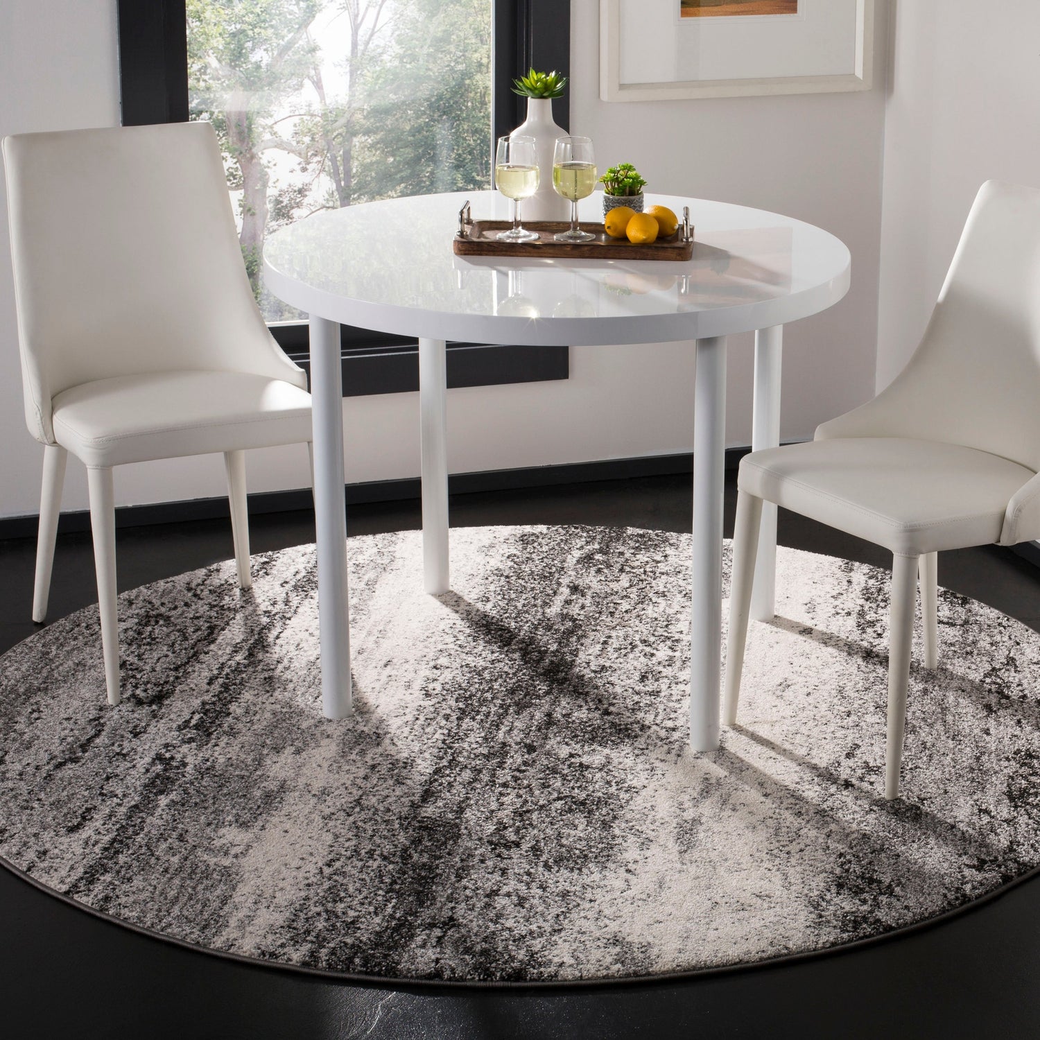 Safavieh Spirit Spr122H Charcoal/Light Grey Rug.