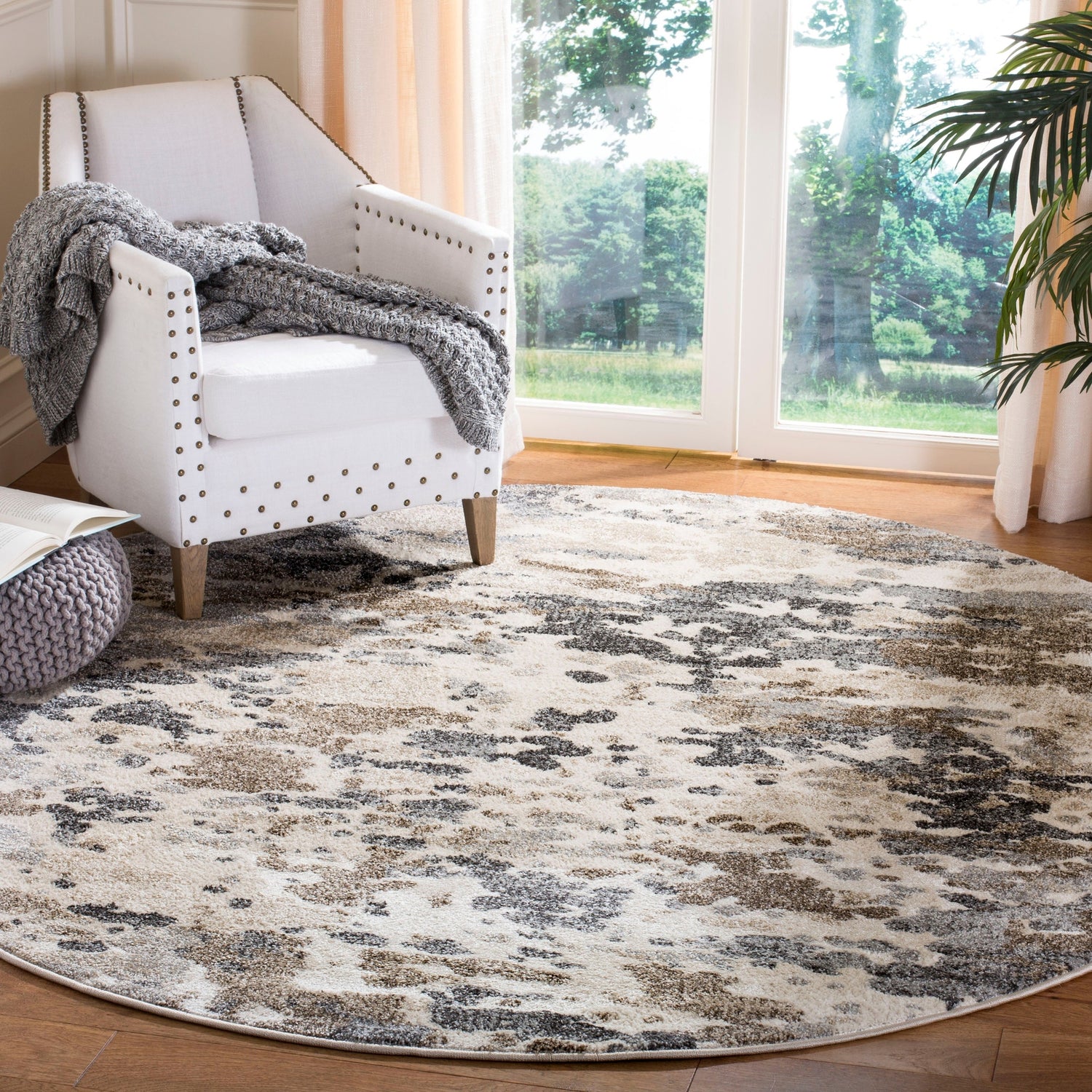Safavieh Spirit Spr123A Taupe/Ivory Rug.