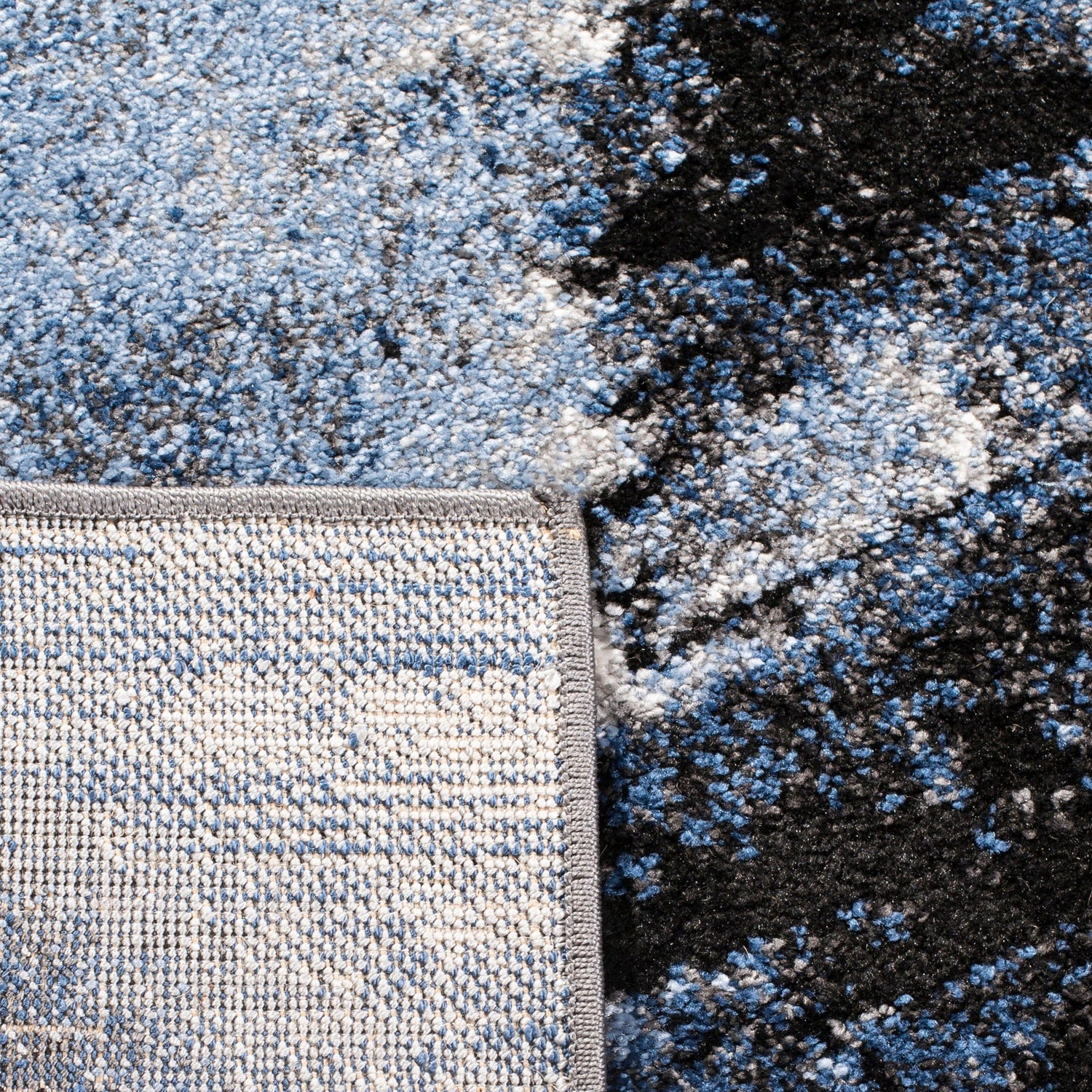 Safavieh Spirit Spr125M Blue/Charcoal Rug.