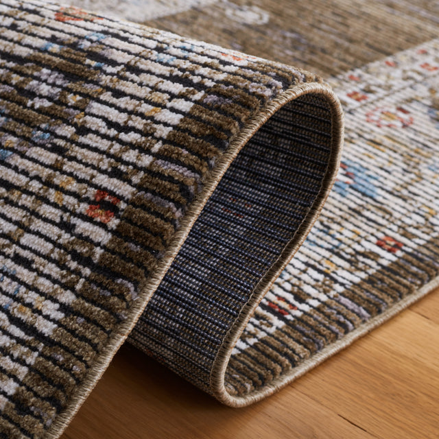 Safavieh Sierra Sra402A Ivory/Olive Green Rug.