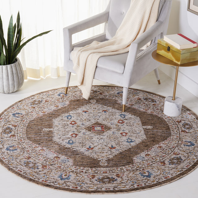 Safavieh Sierra Sra402A Ivory/Olive Green Rug.