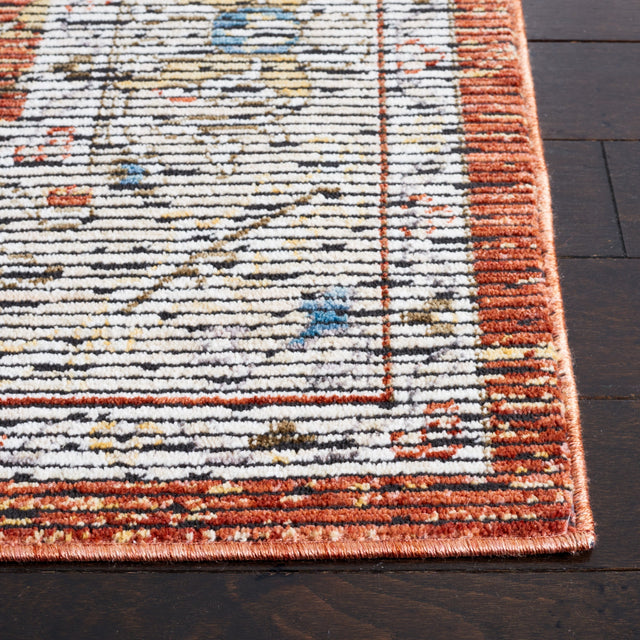 Safavieh Sierra Sra404A Ivory/Rust Rug.