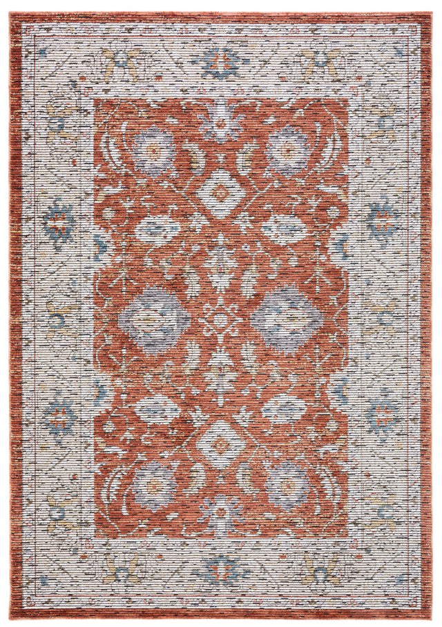 Safavieh Sierra Sra404A Ivory/Rust Rug.