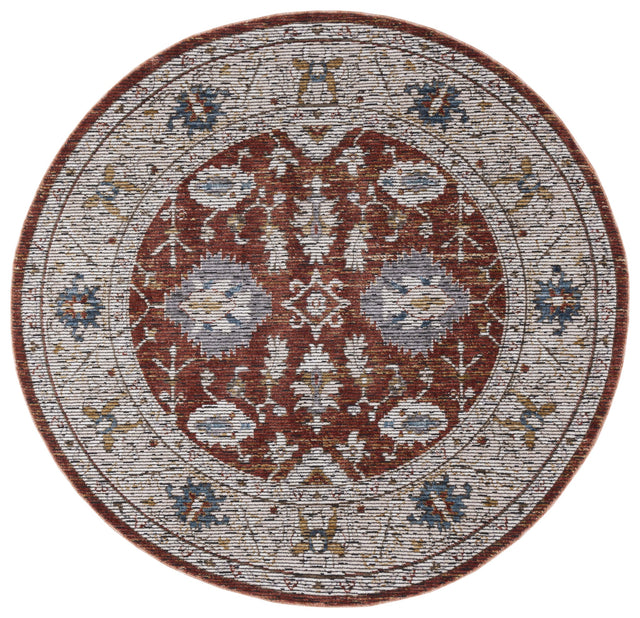 Safavieh Sierra Sra404A Ivory/Rust Rug.