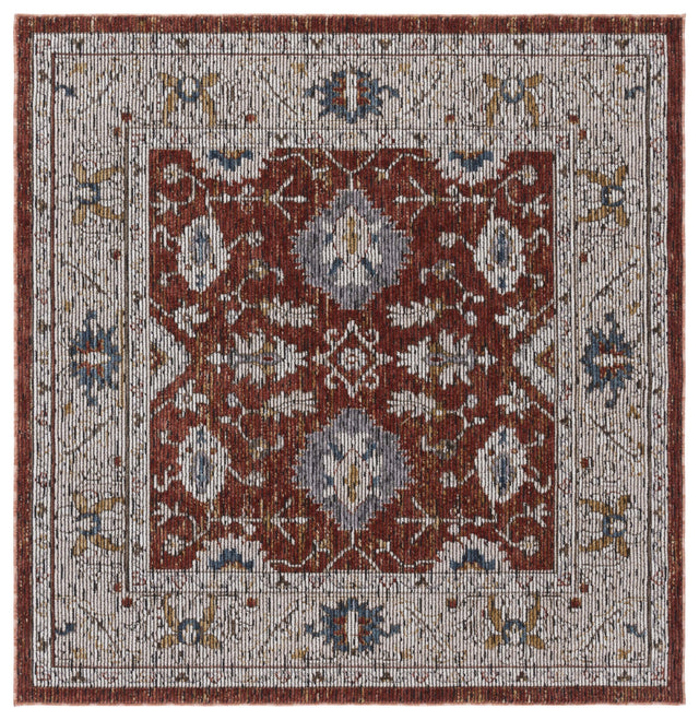 Safavieh Sierra Sra404A Ivory/Rust Rug.