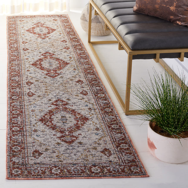 Safavieh Sierra Sra410A Ivory/Rust Rug.