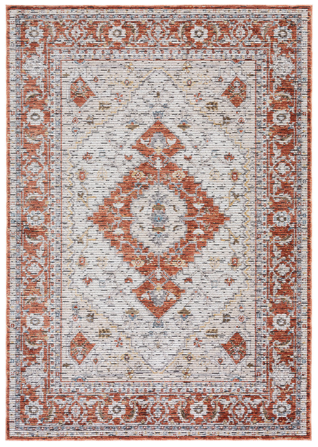 Safavieh Sierra Sra410A Ivory/Rust Rug.