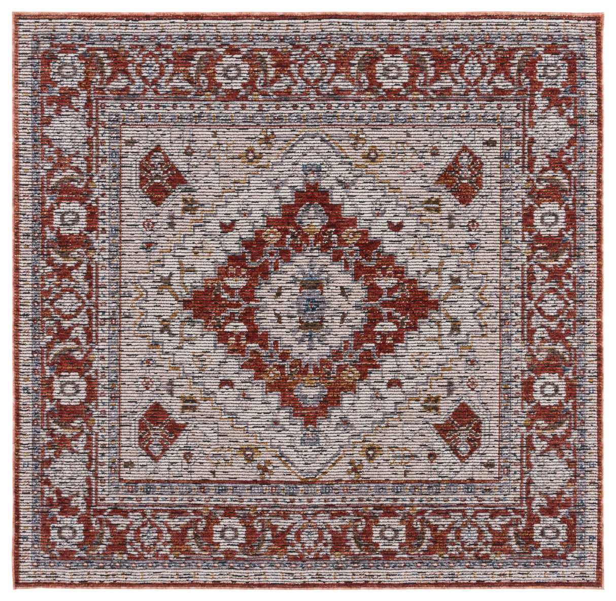 Safavieh Sierra Sra410A Ivory/Rust Rug.