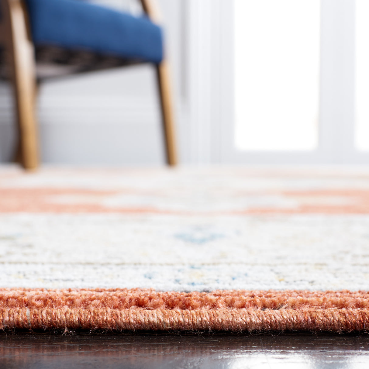 Safavieh Sierra Sra412A Ivory/Rust Rug.