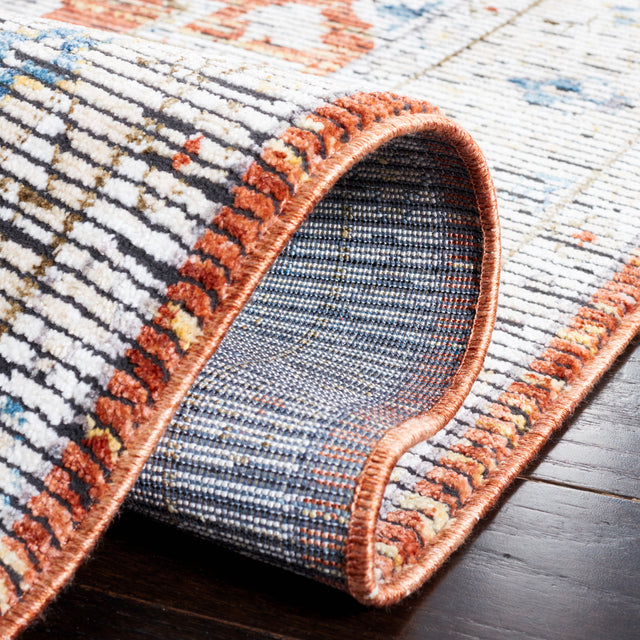 Safavieh Sierra Sra412A Ivory/Rust Rug.