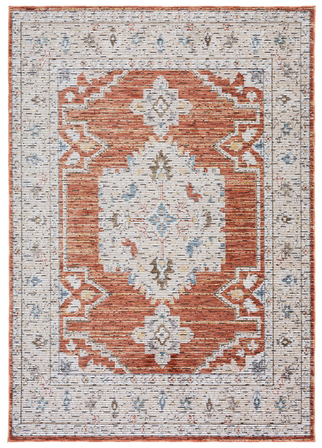 Safavieh Sierra Sra412A Ivory/Rust Rug.