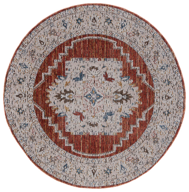 Safavieh Sierra Sra412A Ivory/Rust Rug.