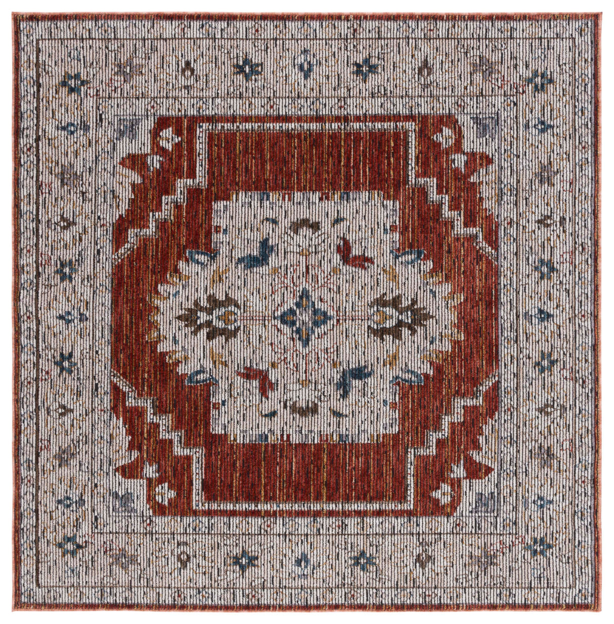 Safavieh Sierra Sra412A Ivory/Rust Rug.
